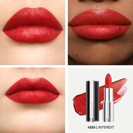 Le Rouge Interdit Intense Silk Lipstick faces le rouge interdit intense silk lipstick