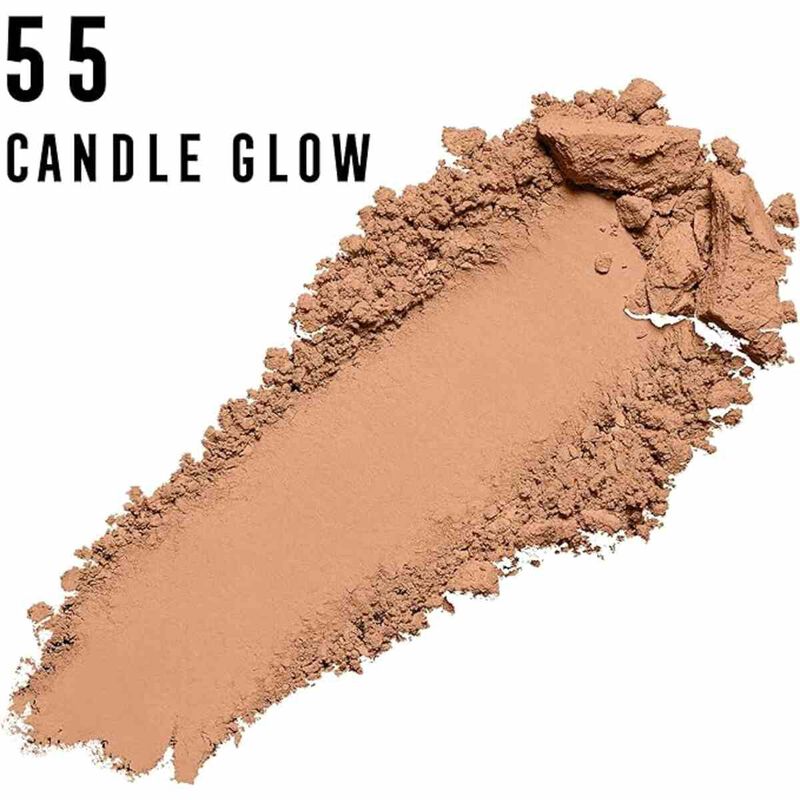 ماكس فاكتور بودرة مضغوطة كريم باف 55 شمعة متوهجة