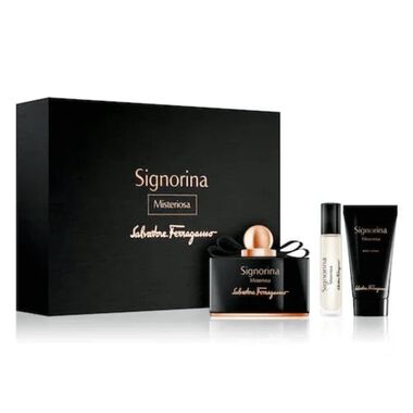faces signorina misteriosa spring coffret  edp 100ml   10ml   50ml body lotion