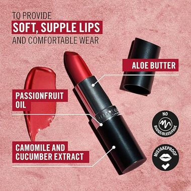 faces rimmel lasting finish lipstick   plum pillow  4g