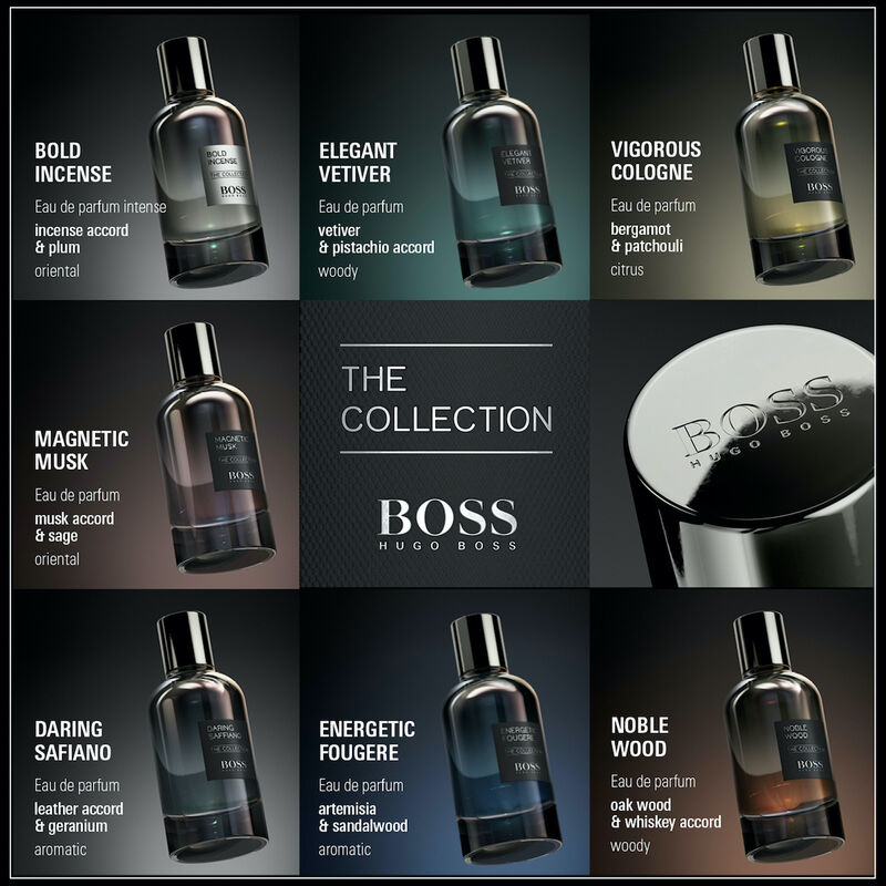 hugo boss boss the collection eau de parfum elegant vetiver 100ml