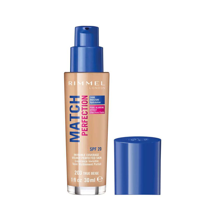 Match Perfection Foundation rimmel match perfection foundation