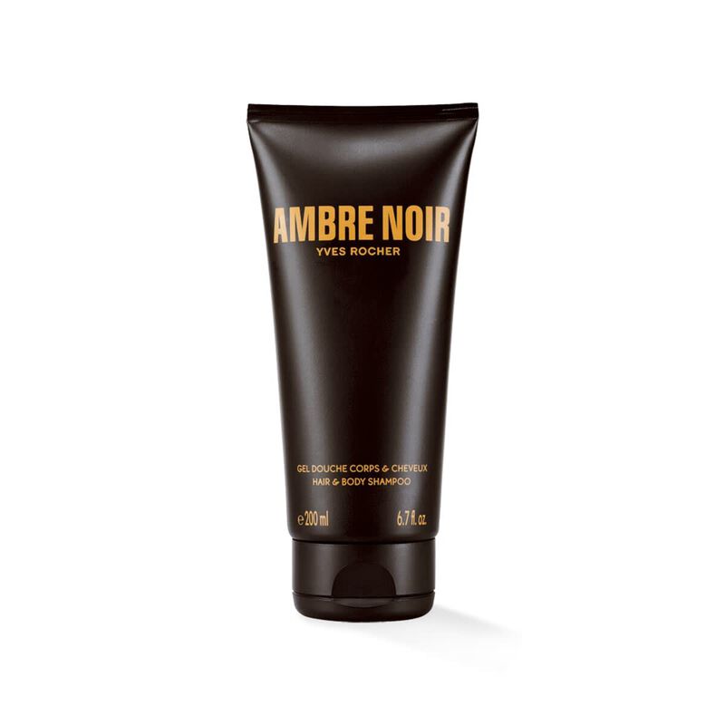 yves rocher ambre noir  hair and body wash 200ml