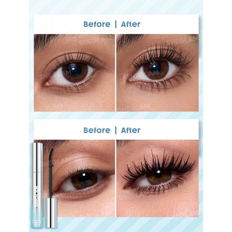 sheglam sheglam lift & elevate lengthening waterproof mascara black