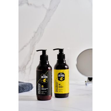 faces mr beard the grooming duo bundle  beard shampoo   hair shampoo