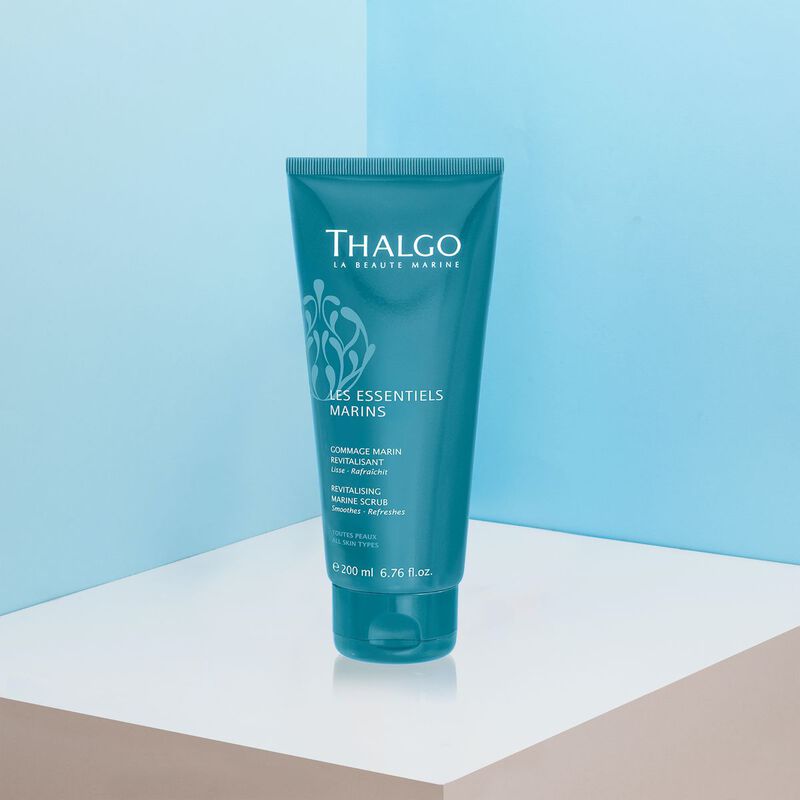 thalgo مقشر بحري مجدد للبشرة مارين كير