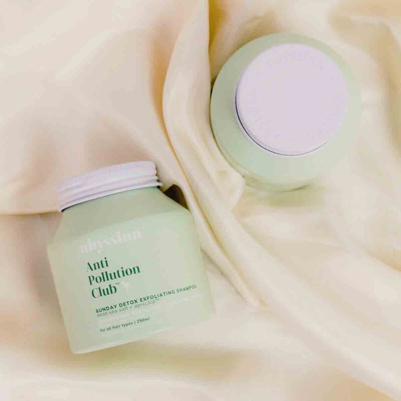 abyssian شامبو مقشر صنداي للتخلص من السموم