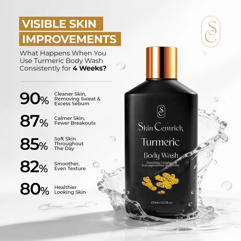 skin centrick غسول الجسم بالكركم وزيت الأرغان
