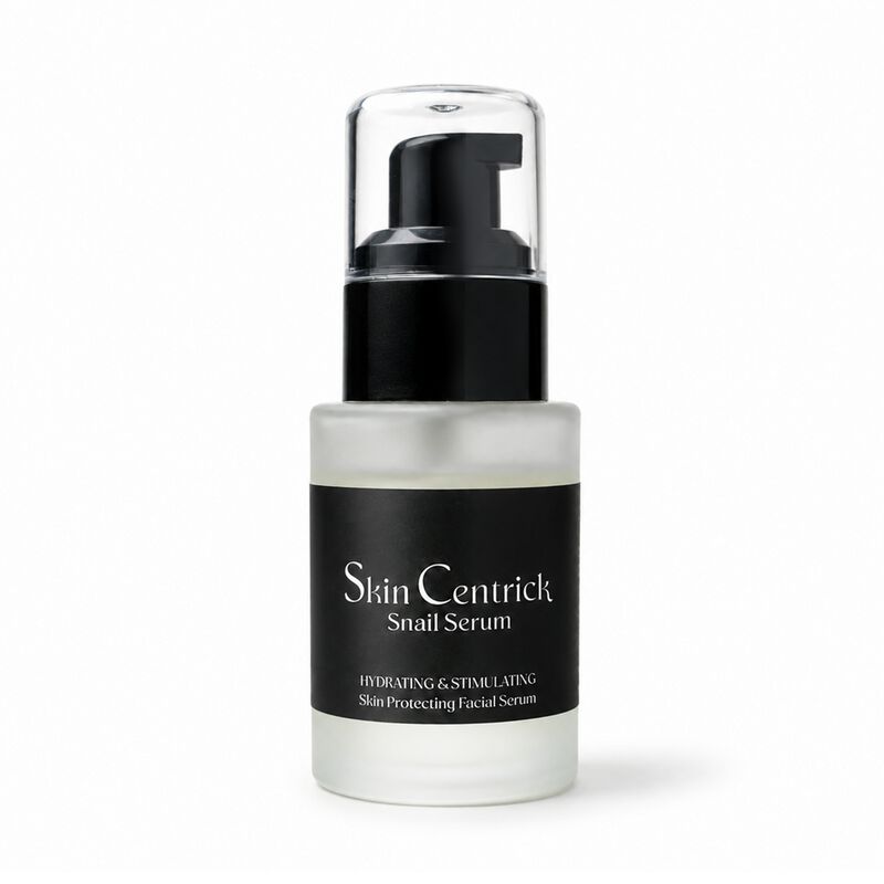 skin centrick سيروم موسين الحلزون للوجه بحمض الهيالورونيك