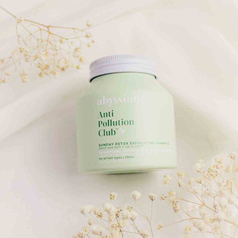 abyssian شامبو مقشر صنداي للتخلص من السموم