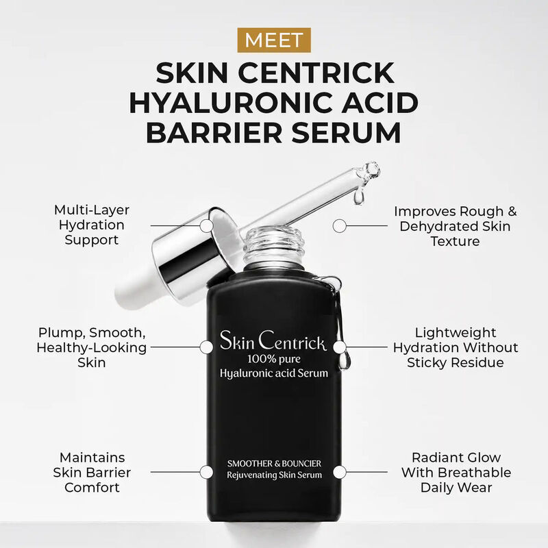 skin centrick hyaluronic acid & peptide face serum