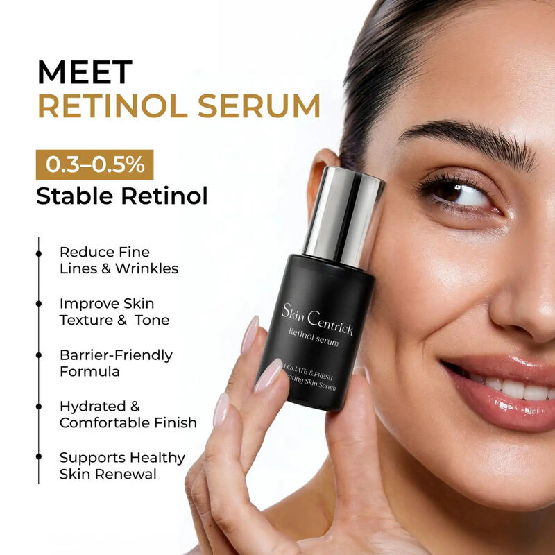 skin centrick retinol face serum with hyaluronic acid