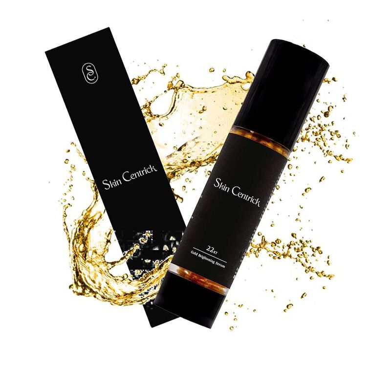 skin centrick 22kt gold brightening serum