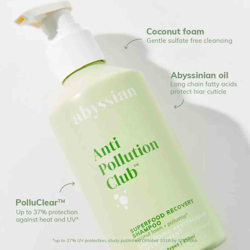 abyssian superfood recovery shampoo