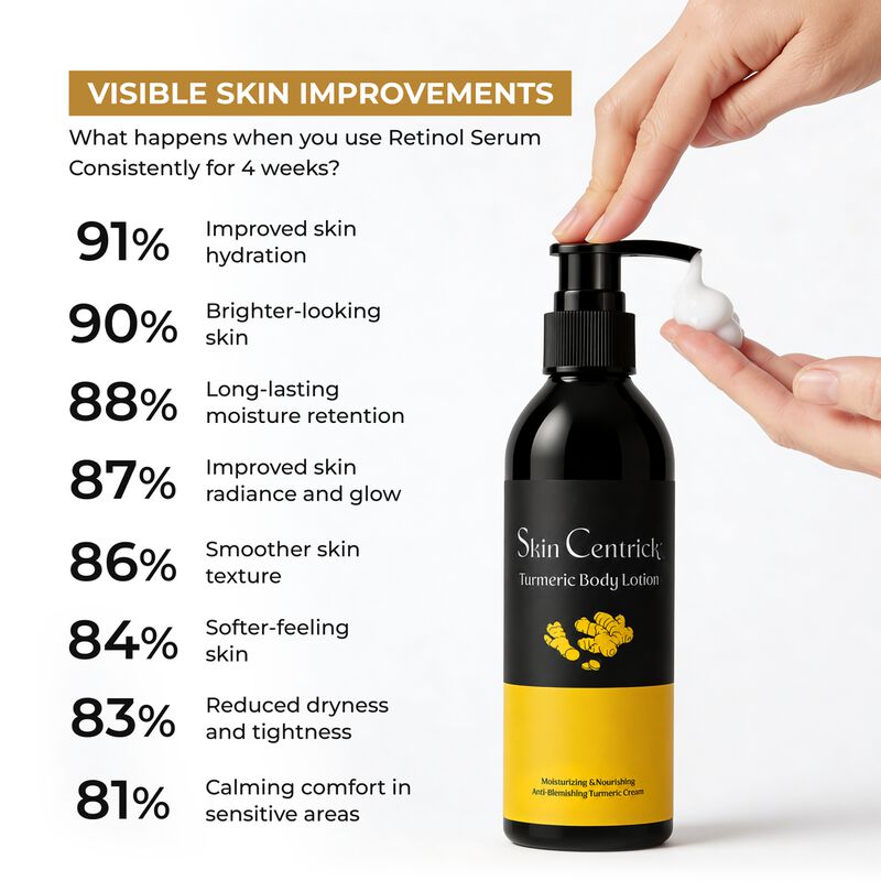 skin centrick لوشن للجسم بخلاصة الكركم