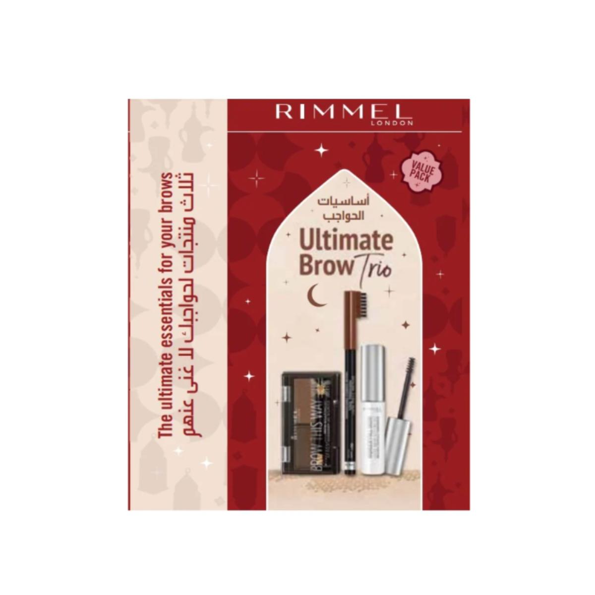 Rimmel Multi Premium Set By Peach All-Wood Fiber Gel Blush Medium